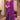 Tempting Chiffon Fabric Purple Color Saree With Border Work