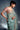 Fancy Heavy Work On Light Cyan Color Organza Fabric Princely Saree
