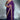 Organza Fabric Purple Color Patterned Saree With Fancy Heavy Work