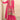 Vartika Singh Soothing Embroidered Work On Pink Color Chinon Fabric Palazzo Suit