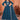 Fascinating Teal Color Art Silk Fabric Function Wear Anarkali Suit