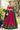 Chinon Fabric Rani Color Riveting Readymade Lehenga