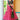 Chinon Fabric Pink Color Patterned Readymade Lehenga