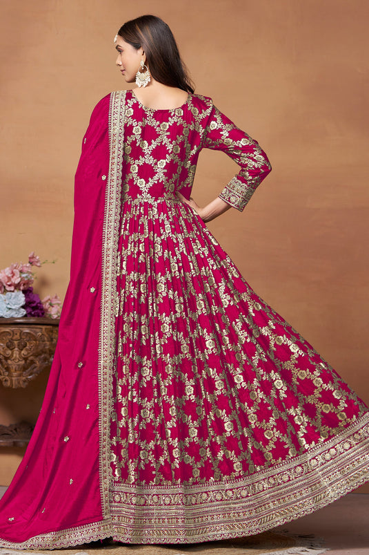 Rani Color Jacquard Fabric Function Wear Awesome Anaraklai Suit
