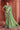 Embroidered Jacquard Fabric Green Wedding Wear Saree