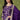Purple Color Dola Silk Fabric Jacquard Work Classic Palazzo Suit