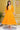 Cotton Rayon Fabric Yellow Color Gorgeous Readymade Kurti
