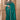 Art Silk Fabric Teal Party Wear Saree