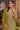 Chinon Fabric Green Color Attractive Palazzo Suit