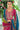 Chinon Fabric Bewitching Palazzo Suit In Rani Color