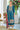 Teal Color Chinon Fabric Coveted Palazzo Suit