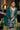 Tempting Chinon Fabric Teal Color Palazzo Suit