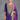 Purple Color Printed Elegant Chinon Palazzo Suit