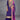 Purple Color Printed Elegant Chinon Palazzo Suit