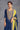 Blue Color Printed Vintage Chinon Palazzo Suit