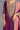 Lovely Chinon Printed Palazzo Suit In Wine Color