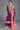 Lovely Chinon Printed Palazzo Suit In Wine Color