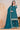 Classic Teal Color Festive Style Palazzo Suit In Chinon