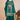 Festive Special Teal Color Fancy Gold Crush Fabric Palazzo Suit