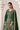 Georgette Fabric Green Color Function Style Elegant Anarkali Suit