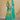 Sea Green Color Chinon Fabric Alluring Bandhani Printed Palazzo Suit