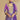 Chinon Fabric Purple Color Bandhani Printed Elegant Palazzo Suit