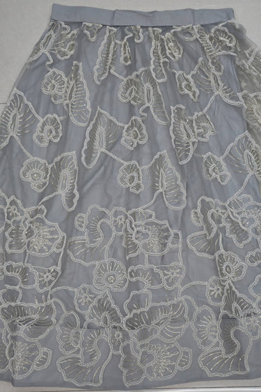 Net Fabric Grey Wedding Wear Lehenga Choli