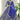Royal Blue Heavy Embroidery Sangeet Sandhya Net Lehenga Choli
