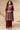 Chinon Silk Fabric Maroon Color Attractive Palazzo Suit