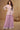 Beguiling Lavender Color Chinon Fabric Readymade Short Top With Palazzo