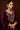 Tempting Wine Color Function Wear Velvet Palazzo Suit
