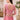 Luxury Pink Satin Designer Saree With Border Work