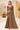 Chic Brown Tissue Georgette Saree With Fancy Border Work