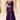 Ethnic Purple Chiffon Satin Party Wear Saree With Unstitched Blouse