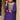 Beautiful Purple Color Readymade Palazzo Suit In Chinon Fabric