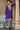 Beautiful Purple Color Readymade Palazzo Suit In Chinon Fabric