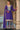 Beautiful Purple Color Readymade Palazzo Suit In Chinon Fabric