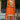 Orange Color Exquisite Readymade Palazzo Suit In Chinon Fabric