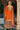 Orange Color Exquisite Readymade Palazzo Suit In Chinon Fabric