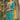 Chinon Fabric Cyan Color Delicate Readymade Salwar Suit