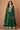 Dark Green Color Fashionable Long Gown With Dupatta In Silk Fabric