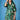 Green Color Crepe Silk Fabric Trendy Co-Ord Sets