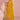 Mustard Embroidered Floor Touch Readymade Gown With Dupatta