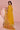 Mustard Embroidered Floor Touch Readymade Gown With Dupatta