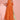 Chinon Silk Orange Floor Touch Readymade Gown With Dupatta