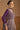 Purple Embroidered Readymade Floor Touch Anarkali Style Gown With Dupatta