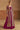 Georgette Magenta Floor Touch Readymade Gown With Embroidered Jacket
