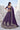 Purple Silk Sangeet Function Heavy Embroidered Lehenga Choli
