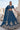 Navy Blue Embroidered Silk Lehenga With Designer Blouse