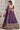 Heavy Sequins Embroidery Luxury Purple Sangeet Lehenga Choli